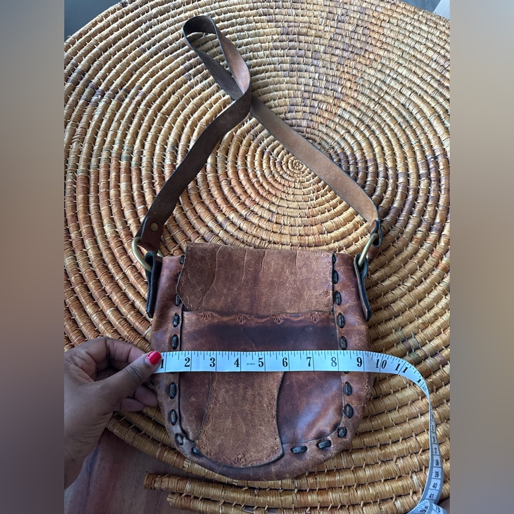 Vintage America Brown Crossbody Bag